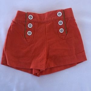 Janie and Jack baby girl shorts
